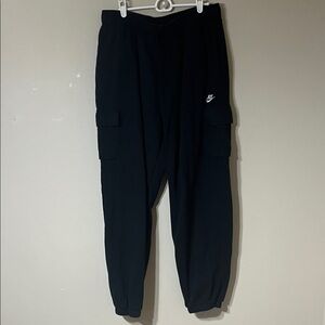 Nike Black Cargo Sweatpants